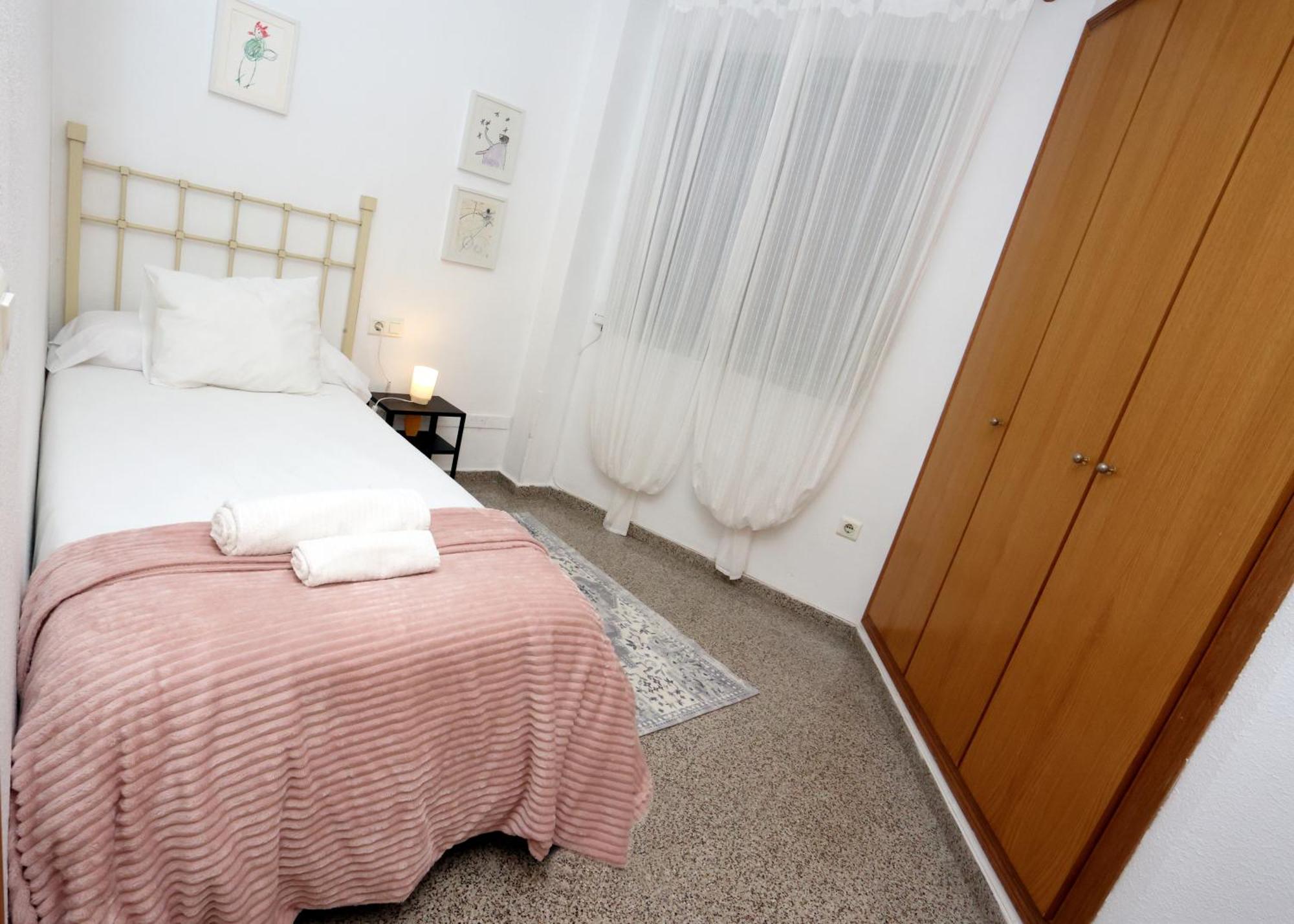 Apartamento Dos Habitaciones Primera Linea De Playa Valência Exterior foto