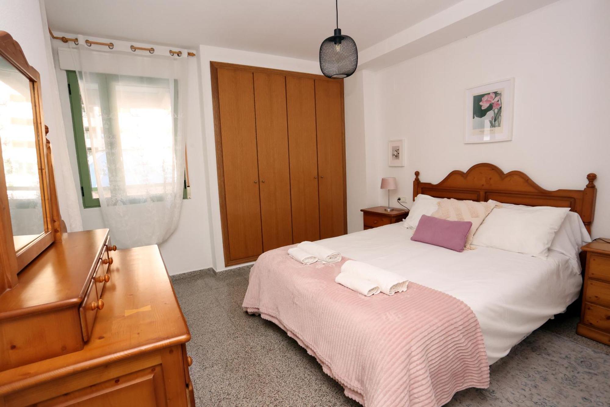 Apartamento Dos Habitaciones Primera Linea De Playa Valência Exterior foto
