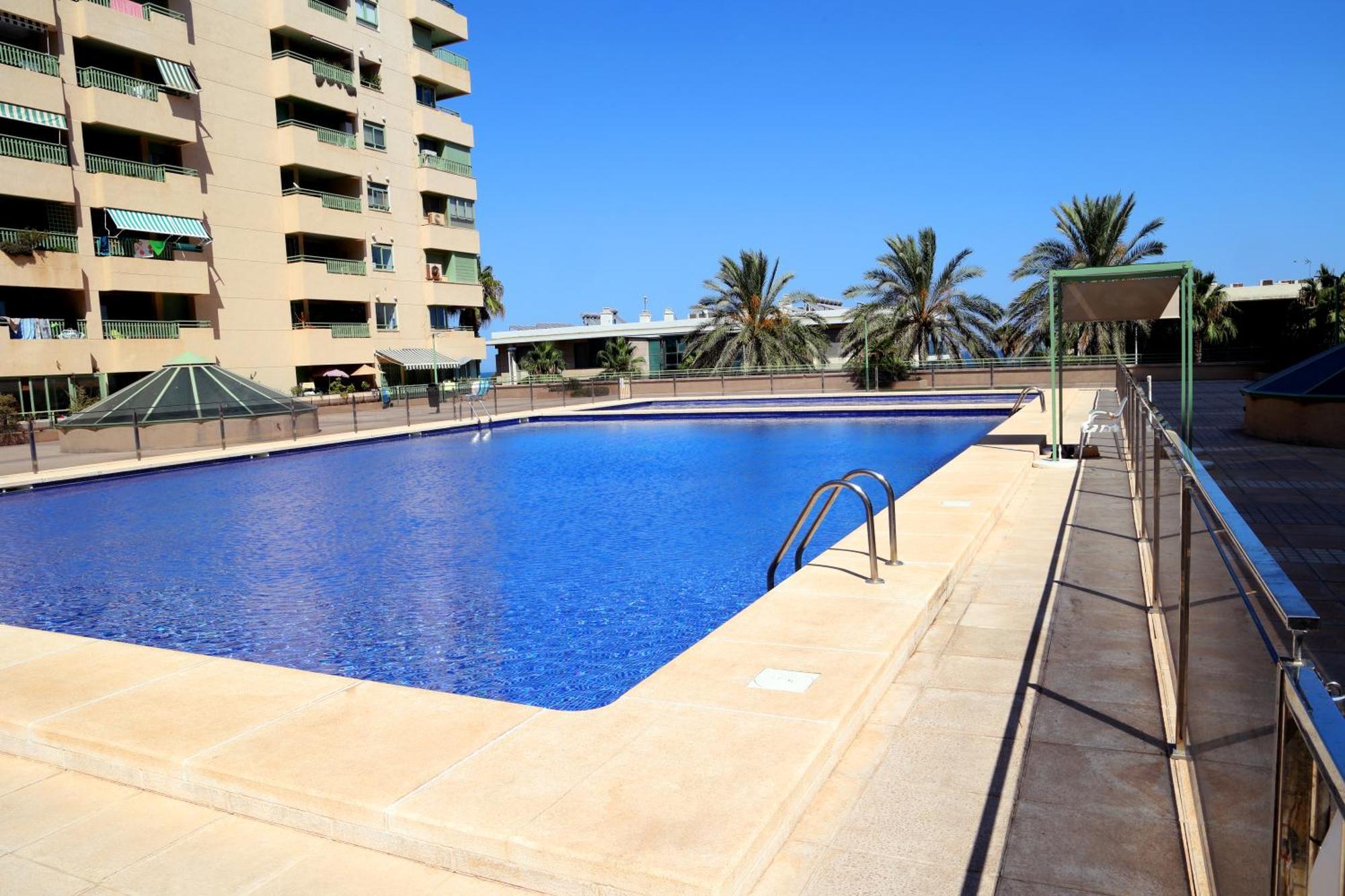 Apartamento Dos Habitaciones Primera Linea De Playa Valência Exterior foto